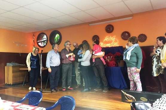 Almuerzo navideño de la AV Cristo de Telde